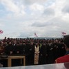 მახათას მთა. ივერიის ყოვლადწმიდა ღვთისმშობლის ხატის სახელობის ტაძრის საძირკვლის კურთხევა